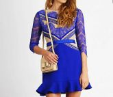 Vestido Azul Royal