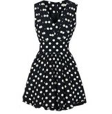 Vestido Estampa Poá