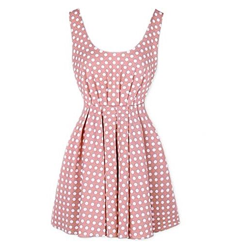 Vestido Poá com Laço