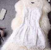 Vestido de Festa Rendado